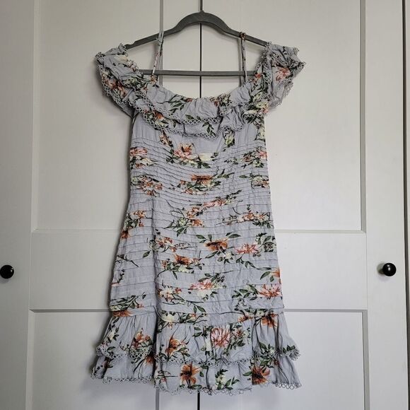 ASTR the label una floral off the shoulder minidress - Picture 4 of 12